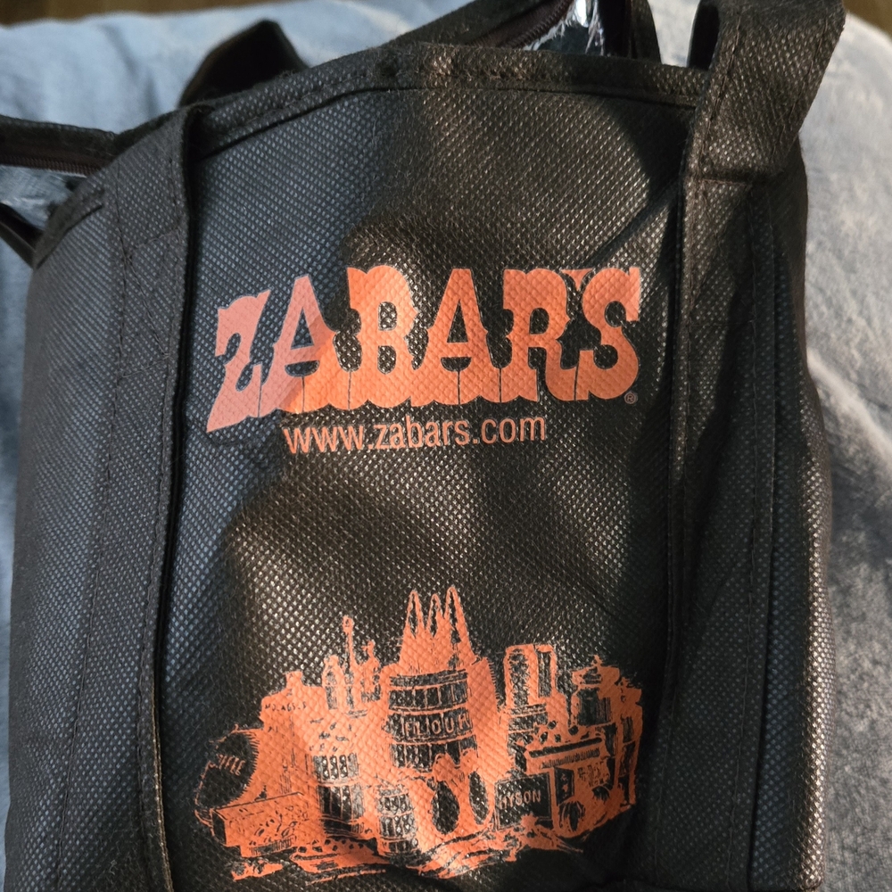 Black and Orange Tote Bag